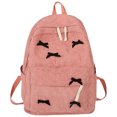thumbnail image 3 of Mochila Pana para Mujer Con Correa Ajustable Viajes (cereza) Rojo, 3 of 8