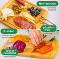 thumbnail image 5 of Greener Chef Small Bamboo Cutting Board -12 x 9" Wood Cutting Board, 5 of 6
