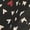 Black Sketch Hearts, variant on Women's Plus Size Petite Lily V-Neck Blouse