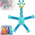 thumbnail image 1 of Xihbxyly Jirafa Telescópica de Juguete, Diseño Colorido con Ventosa, Divertida Forma de Cambiar, Desarrolla Fuerza y Concentración, Ideal para Fiestas, Bolsas de Regalo o Premios de Juegos, Ideal par, 1 of 2