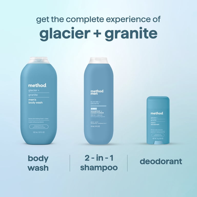 Men's Body Wash, Glacier + Granite, 28 fl oz photo 8