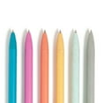 thumbnail image 3 of U Brands U-Eco Ballpoint Pens, 6 Count + 6 Ink Pen Refills, Sunset Speckle, Medium (0.7mm) Point, Black Ink, 3 of 9