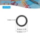 thumbnail image 2 of Anillos de carpeta sueltos Uxcell de 1.1", 210 Pcs, anillos de libro de carpeta de plástico para tarjetas de índice, tarjetas de flash, libro, negro, 2 of 6