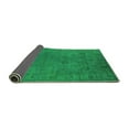 thumbnail image 2 of Ahgly Company Indoor Square Oriental Green Industrial Area Rugs, 3' Square, 2 of 4