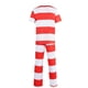 thumbnail image 4 of Disfraz de recluso a rayas de Halloween para adultos, unisex, divertido, para fiesta, 2025, 4 of 5