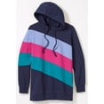 thumbnail image 2 of Woman Within Plus Size Color Block Hoodie Sweatshirt, 2 of 2
