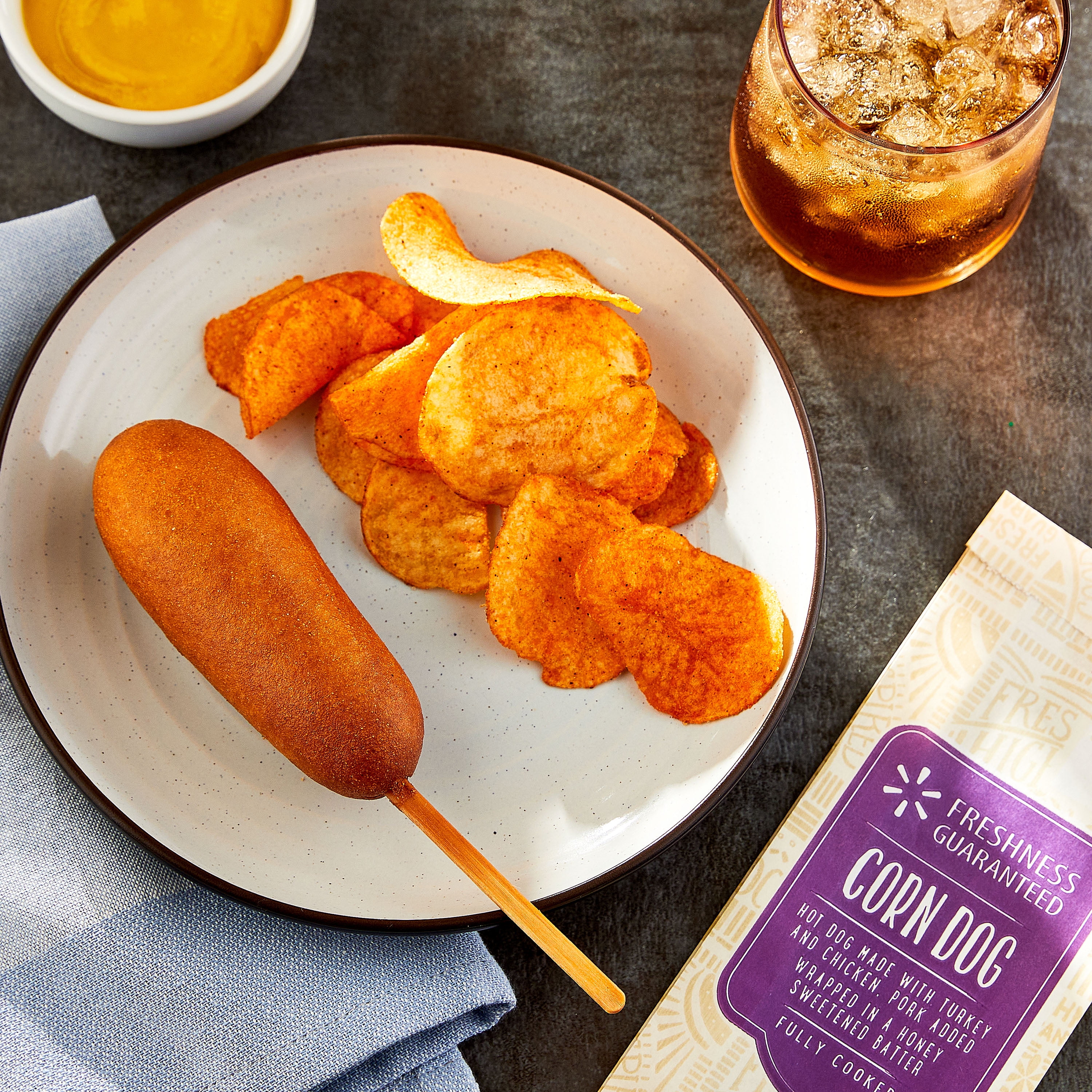 (Hot) Freshness Guaranteed Hot and Ready-to-Eat Corn Dog, 4 oz