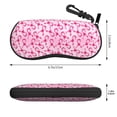 thumbnail image 3 of Picia Breast Cancer Ribbons Awareness Print Sunglasses Case, Eyeglasses Case Protector Large Glasses Case, Key Lock Case Protective Glasses Holder Eyeglasses Cases, 3 of 8