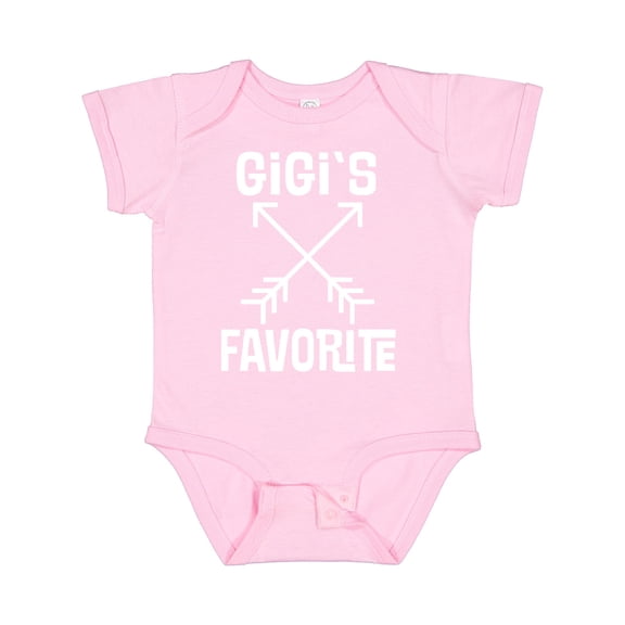 Inktastic Gigi Favorite Grandchild Boys or Girls Baby Bodysuit