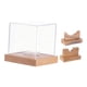 thumbnail image 4 of Vitrina de béisbol acrílica, caja de almacenamiento, protector, regalo para el Día del Padre Madera clara, 4 of 9