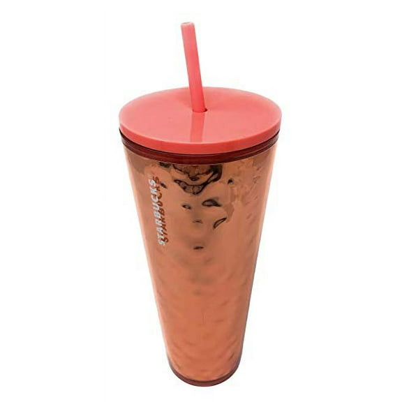 Starbucks 2019 Holiday Season PINK COLD CUP (24 OZ)