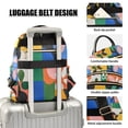 thumbnail image 3 of FORMRS Mini Backpack Purse for Women Travel Daypack Casual Shoulder Bag, Abstract Plants, 3 of 7