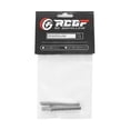 thumbnail image 5 of Vogacara 2x soporte de carcasa de cuerpo de aleación de aluminio para AXIAL 1/10 ROCK RACER 90026 Hop-ups pieza de mejora pieza de control Kits de construcción modelo Plata, 5 of 5