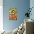 thumbnail image 2 of Bluebirds in Paradise Tree Wall Art, Botanical Unframed Art Print Wall Art by Blenda Tyvoll Sold by ArtCom, 2 of 4