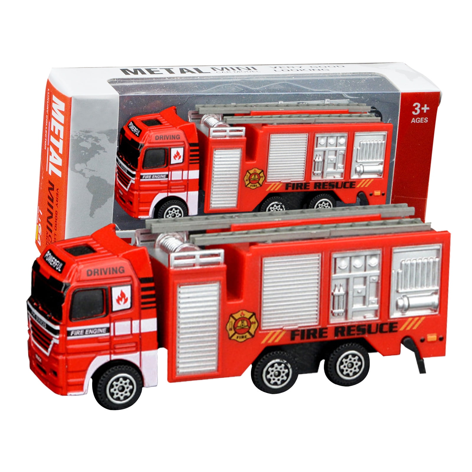 Engineering Toy Fire Rescue Mining Truck Car Truck Children's Birthday Gift 
