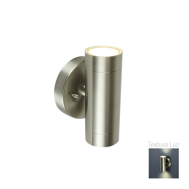 Lampara Sobreponer En Muro Satin 9w Luz Suave Cálida