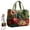 1-G-A 16x14", variant on Tote Bag for Women Lightweight Puffy Quilted Canvas Handbags Cute Flowers Pint Shoulder Top Handle Satchel for Work Travel