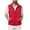 Red, variant on Leey-World Men's Lightweight Softshell Vest Windproof Sleeveless Jacket for Travel Hiking Running Golf(Red,4XL)