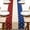 Gold Stars, variant on 4th of July Beach Dining Table Runner, Patriotic America Coastal Starfish Conch Coral Stripes Burlap Kitchen Decoration, American USA Indoor Outdoor Home Decor Party Supply 13 x 72 Inches