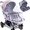 White-2pack, variant on Durable Baby Stroller Mosquito Net (2 Pack) - Universal Elastic Edge Mesh Cover for Bassinets, Cradles, Playards, Car Seats & Mini Cribs | Breathable Travel Essential Newborn Protection (White)