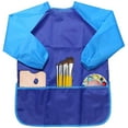 thumbnail image 4 of Niños de 4 a 8 años, bata de pintura de 2 piezas / delantal artesanal / bata de manga larga / delantal impermeable para niños y niñas Namotu LL-0641, 4 of 7