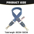 thumbnail image 4 of Wide Handbag&Purse Strap Replacement Strap Canvas Adjustable Crossbody Bag Strap, 4 of 5