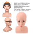 thumbnail image 3 of Cabeza De Maniquí Femenina, Cabeza De Maquillaje Femenina Cómoda De PVC Y Plástico Realista Con Hombro Para Exhibición De Anteojos, 3 of 7