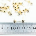 thumbnail image 2 of Pendiente Plateado Del Perno Prisionero Del Oído Del Diamante de Imitación Del Tipo de La Suspensión 50pcs para La Joyería Del Pendiente de DIY Salvador Dali pendientes, 2 of 10