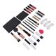thumbnail image 4 of Kit de maquillaje profesional, juego de brochas cosméticas multiusos para sombra de ojos y brillo de labios con bolsa de cosméticos, 4 of 5