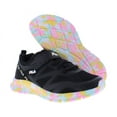 thumbnail image 4 of Fila Galaxia 5 Strap Mashup Girls Shoes Size 13, Color: Black/Pink/Blue, 4 of 5