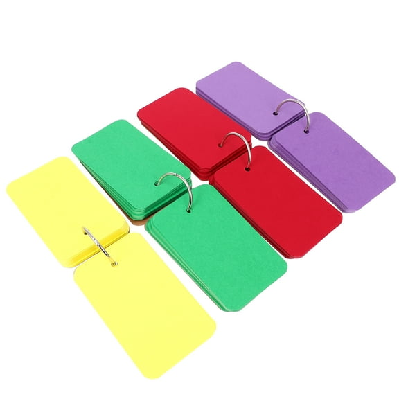 4 PCS Small Notepad Mini Pads Keychain Design Portable Notebook