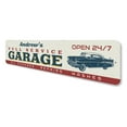 thumbnail image 4 of Full Service Garage Novelty Decor, Metal Wall Sign - 4x18 Inches, 4 of 4