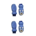 thumbnail image 3 of Manoplas impermeables para niños Kearding 6 pares dibujos animados equipo deportivo color azul 2Conjunto, 3 of 6