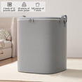 thumbnail image 4 of Fiudx Ofertas del día Almacenamiento resistente con asas reforzadas Bolsas de almacenamiento extra grandes para ropa Bolsa de mano Cremallera doble engrosada para viajes que ahorran espacio, 4 of 7