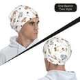 thumbnail image 6 of Naloa Cute Cartoon Dogs Beanie for Men Women Knitted Unisex Winter Hat Beanies Cap Knit Cuffed Beanies Hats, 6 of 7