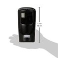 thumbnail image 5 of Rubbermaid 1793531 Microburst 3000 LCD Distributeur Noir - Pack de 6, 5 of 5