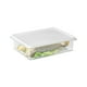 thumbnail image 2 of Contenedores de Plástico con Tapa para Almacenamiento, Contenedor de Pet Apto para Alimentos para Refrigerador, Contenedor Hermético para Conservar Frutas y Verduras, Organizador de Cocina de Plástic, 2 of 4