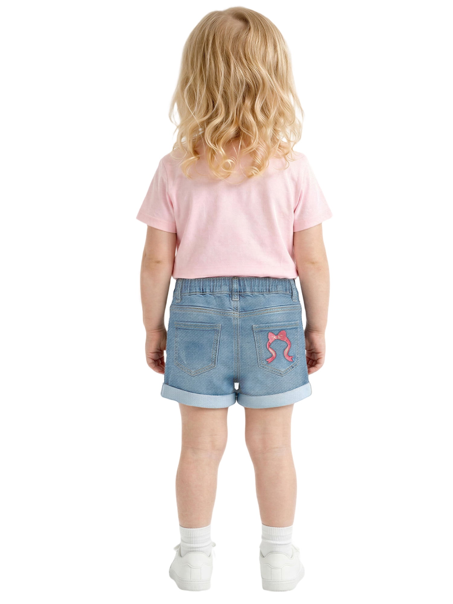 Marie The Aristocat Toddler Girls Denim Short, Sizes 12 Months - 5T