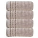 thumbnail image 1 of Toalla de manos de algodón suave absorbente Laklulu (paquete de 4) para baño, manos, cara, gimnasio y spa, 1 of 5