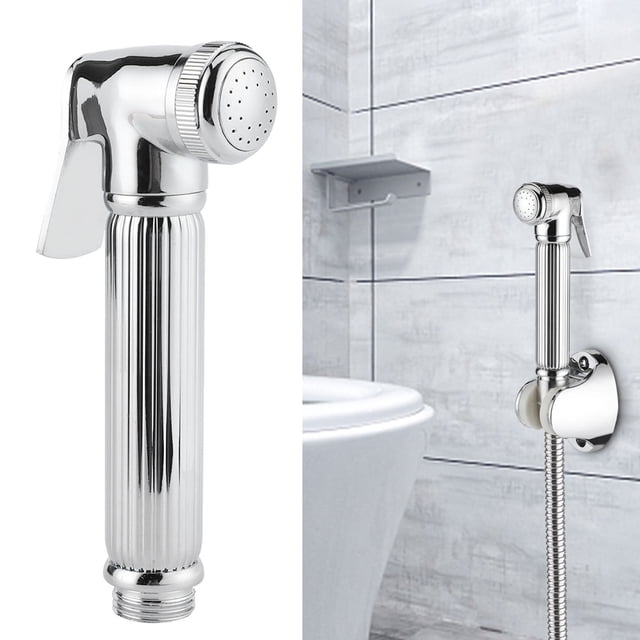 Rociador de pañales, accesorios de baño de bidé de mano a prueba de fugas de cobre con rosca G1/2 pulgadas multifuncional