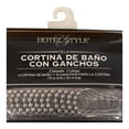 thumbnail image 4 of Cortina para Baño Hotel Style 178 x 183 cm Bordada Gris, 4 of 4