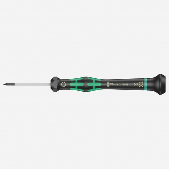 Wera 118036 T2 x 40mm Kraftform Micro Torx Precision Screwdriver