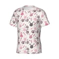 thumbnail image 3 of Rocae Rabbit And Carrot for Men's Moisture-Wicking Crew Tee - T-Shirt for Sports, Outdoor Activities, and Casual Wear, 3 of 9