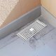 thumbnail image 3 of Floor Drain Cover Bathroom Accessories Workshop Utility Sink Drains Plastic Rectangular Prevent Dirty Things Through Sewer 1Set, 3 of 4