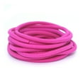 thumbnail image 1 of Guardurnaity 10 piezas de bandas para el cabello mixtas, elásticas, ajustables, decorativas, de alta elasticidad, soporte protector para coletas, Accesorio para el cabello Rosa roja, 1 of 5