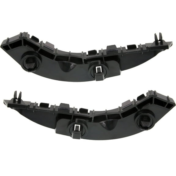 Garage-Pro Bumper Bracket SET Compatible with 2006-2011 Honda Civic Black Bumper Stay, Plastic, Sedan Canada, Japan or USA Built Vehicle Front, Driver and Passenger Side