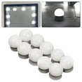 thumbnail image 5 of yotijay LED Make up Light 10 Bulb Mirror Lights Super Bright with Suction Cups LED Vanity Mirror Lights Wall Lamp for Makeup Dressing Table Bathroom, 5 of 9