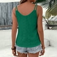 thumbnail image 6 of Women's Tank Tops Sleeveless Summer Top Spaghetti Strap Spring Shirt Loose Fit Beach Vacation 2025 Casual, 6 of 6