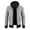 Light Gray, variant on GrmtClth Zip Up Hoodie Men Slim Fit Long Sleeve Sherpa Lined Knitted Cardigan Sweater 2025 Fall Winter Warm Hooded Jackets Coat with Pockets Blue M