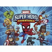 Adventures Of Marvel Super Heroes Happy Birthday Edible Image Cake Topper For Half Sheet Cake By TNCT